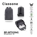 Classone Bp-Wtx204g 15.6'' Uyumlu Wtx Pro Su Geçirmez Kumaş Ve Fermuar Notebook