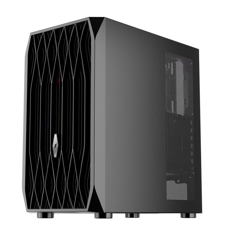 1ST PLAYER ARIYA AY7 SİYAH 650W 80+ ARGB 4X12CM FAN TEMPERLİ CAM MESH USB 3.0 ATX KASA