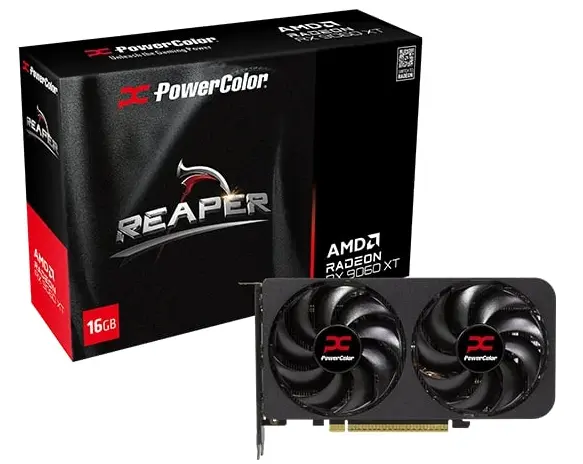 PowerColor Reaper RX9060XT 16G-A 16GB 128Bit GDDR6
