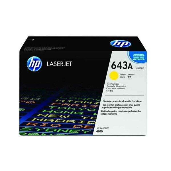 Hp 643A-Q5952A YL Toner
