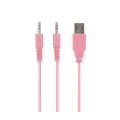 Snopy SN-GX82 PINKY Pembe 3,5mm Gaming Oyuncu Mikrofonlu Kulaklık
