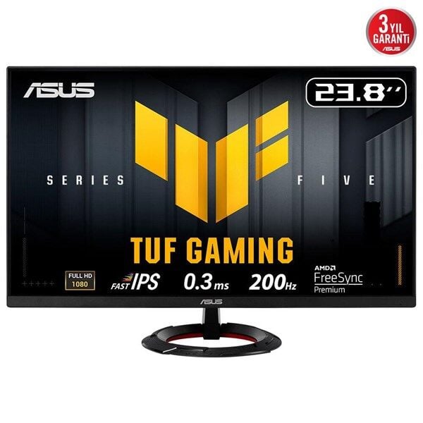 ASUS 23.8'' FAST IPS TUF GAMING VG249Q5R 0.3MS 200Hz HDMI-DP Gaming Monitör (1920 X 1080)