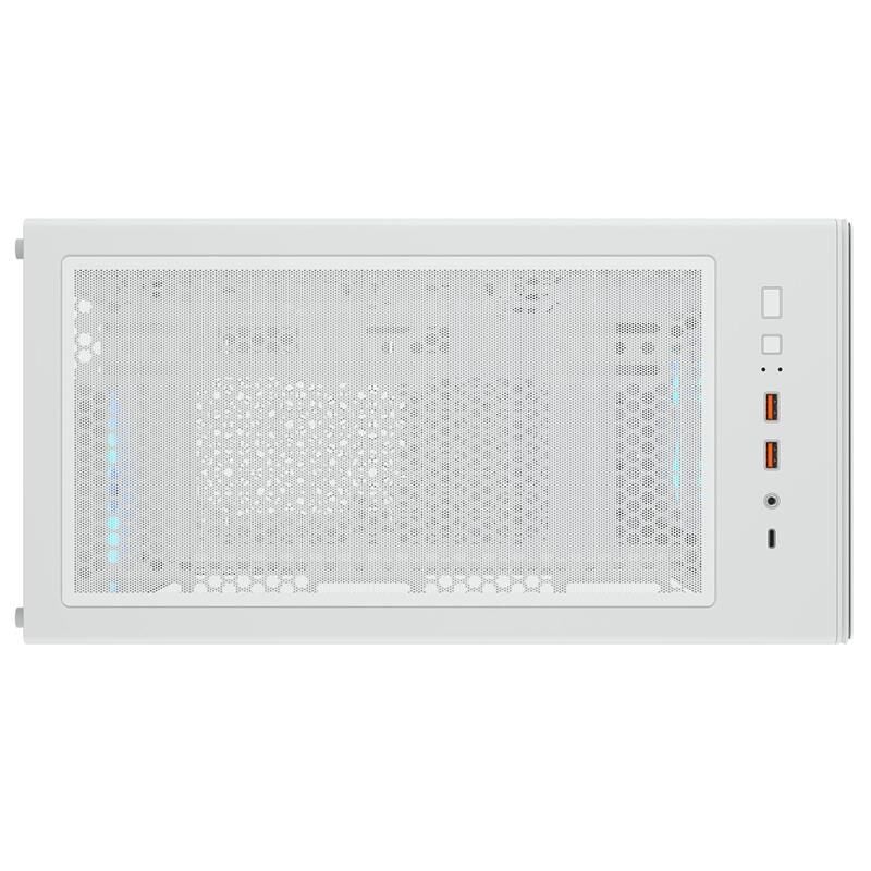 COUGAR MX220 PSU YOK 4XARGB FAN USB 3.0 TYPE-C MIDI TOWER GAMING KASA BEYAZ