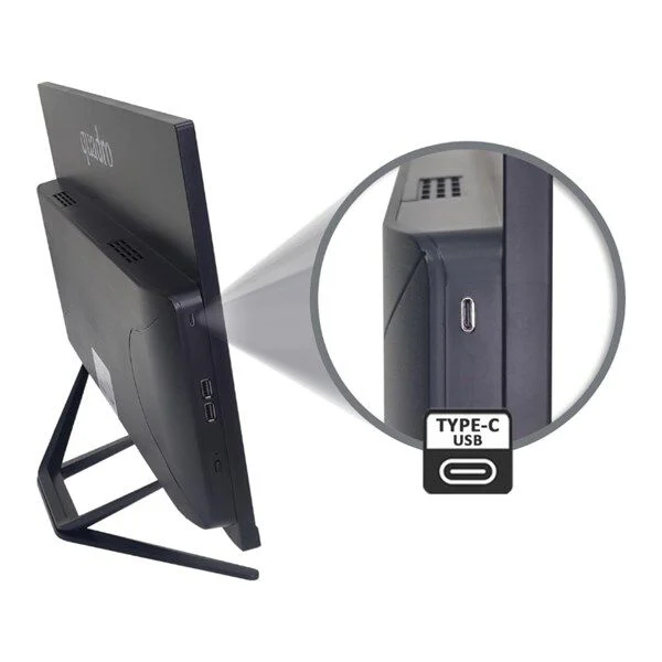 QUADRO AIO 23.8'' CORE i7 12700 16GB RAM- 512GB NVME O/B UHD FDOS / STARK H224-27165