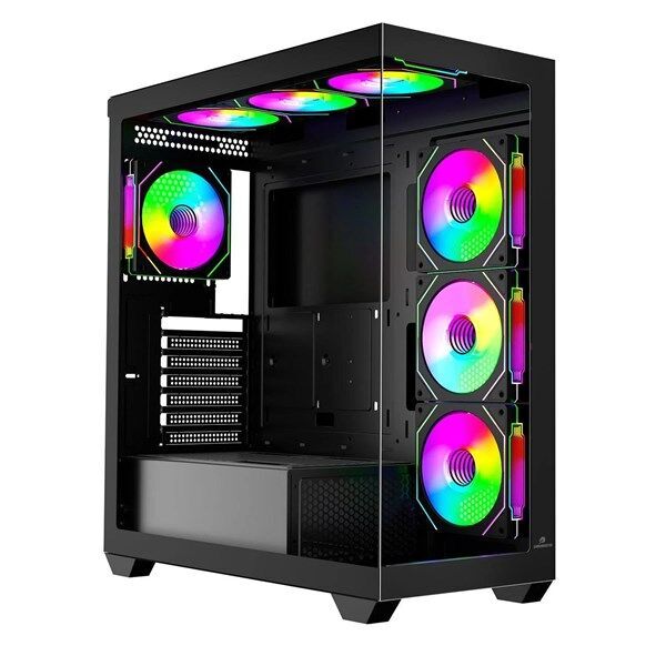 GAMEBOOSTER 750W 80+ BRONZE FALCON A750B Gaming Mid-Tower PC Kasası Siyah