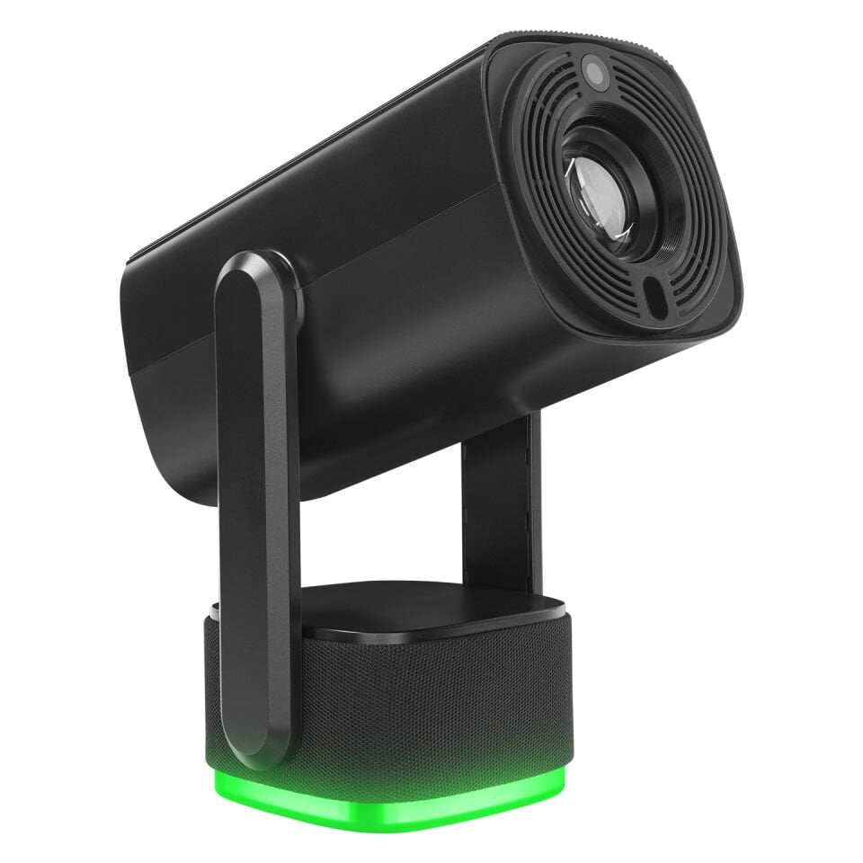 Everest PJ08 Siyah Otomatık Odaklamalı Ekran Yansıtmalı Rainbow HD Projeksiyon Cihazı