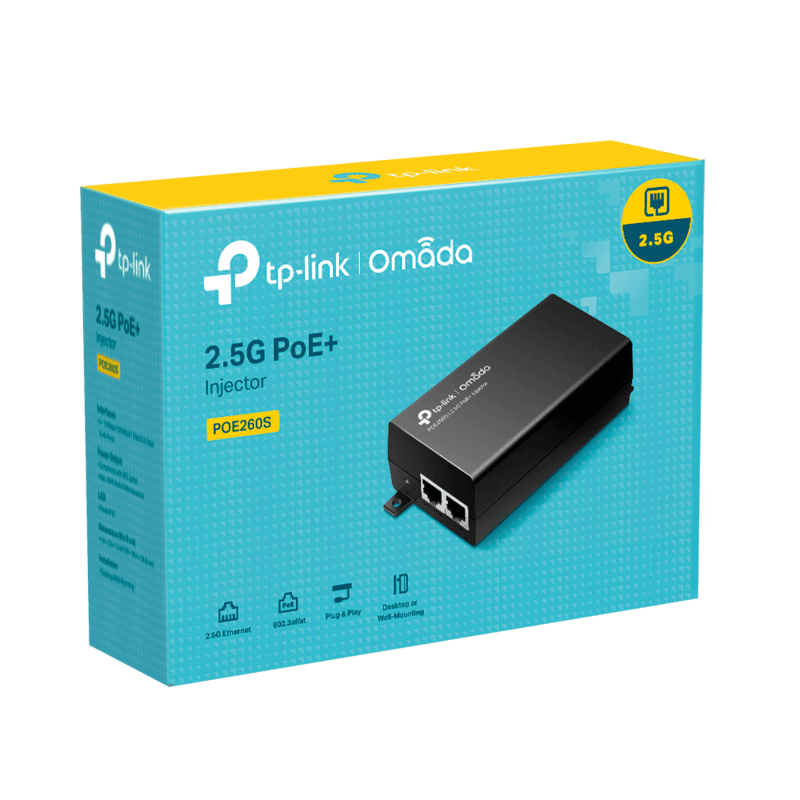 Omada TL-POE260S 2x 2.5G PoE+ Adaptör