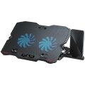 GAMEBOOSTER GB-NS50 15-17'' Siyah 2-FANLI Notebook Soğutucu