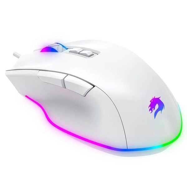 GAMEBOOSTER M16 Myth 12800dpi RGB Aydınlatmalı Beyaz Profesyonel Gaming Mouse