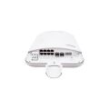 WI-TEK 8port 120w FULL PoE WI-PS309GF-O 8GE GIGABIT 2X SFP Yönetilemez Switch Harici