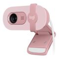 Logitech BRIO 100 Gizlilik Kapaklı 1080P Webcam Pembe 960-001623