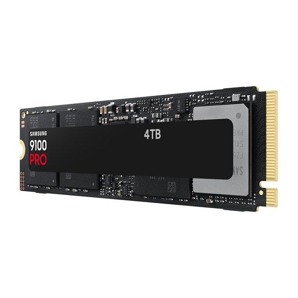SAMSUNG 4TB 9100 PRO MZ-VAP4T0BW 14800- 13400MB/s M2 NVME GEN5 Disk Kutusuz