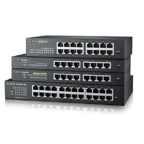 Zyxel GS1900-24EP 24Port 10/100/1000+12Port PoE Gigabit Smart Switch