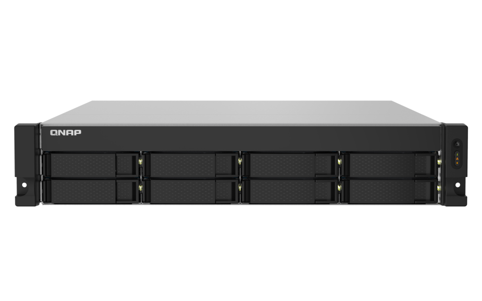 QNAP 8diskli Alpine AL324 QC-16GB RAM-10GbE Rack Nas Server TS-832PXU-RP (43089)