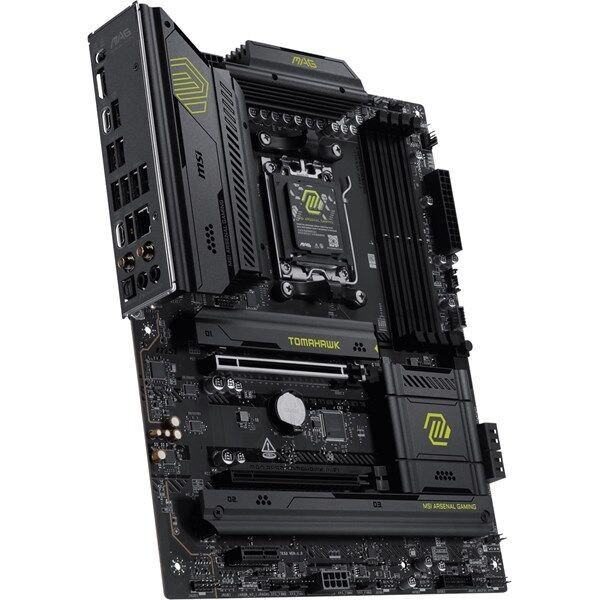 MSI MAG B850 TOMAHAWK WIFI7 DDR5 HDMI-USBC DP PCIE 5.0 AM5 ATX
