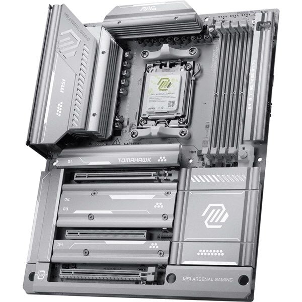 MSI MAG X870E TOMAHAWK MAX WIFI7 PZ DDR5 HDMI DP PCIe 16X v5.0 AM5 ATX