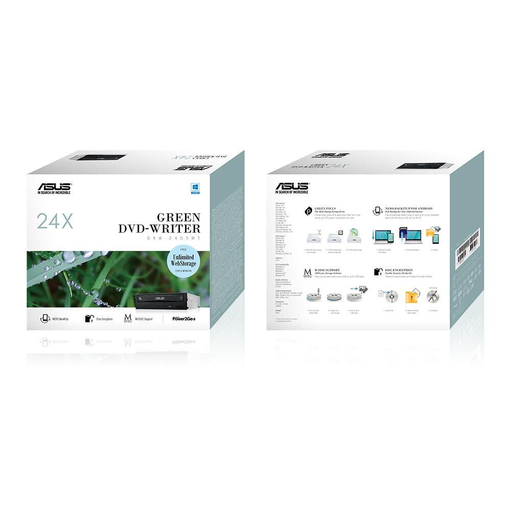 ASUS DRW-24D5MT 24X DVD Yazıcı Siyah Sata 20w