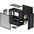 DEEPCOOL CC360 3-RGB FANLI GAMING MID-TOWER PC KASASI