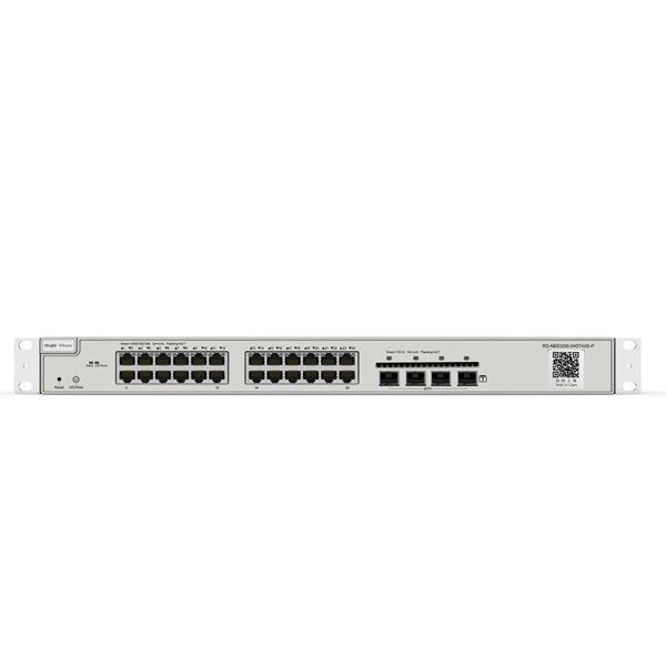 RUIJIE 24port 370w FULL PoE RG-NBS3200-24GT4XS-P GIGABIT 4X SFP Yönetilebilir Switch RackMount