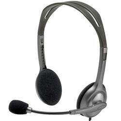 Logitech H111 Mikrofonlu Kulaklık Gri 981-000593