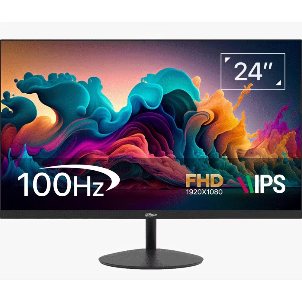 DAHUA 23.8'' IPS LM24-A201Y 5ms 100Hz FullHD VGA HDMI EV Ofis Tipi Monitör (1920x1080)
