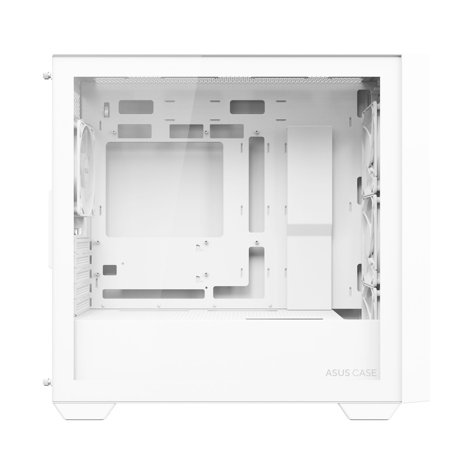 ASUS A21 PLUS GAMING FANSIZ MID-TOWER PC KASASI BEYAZ