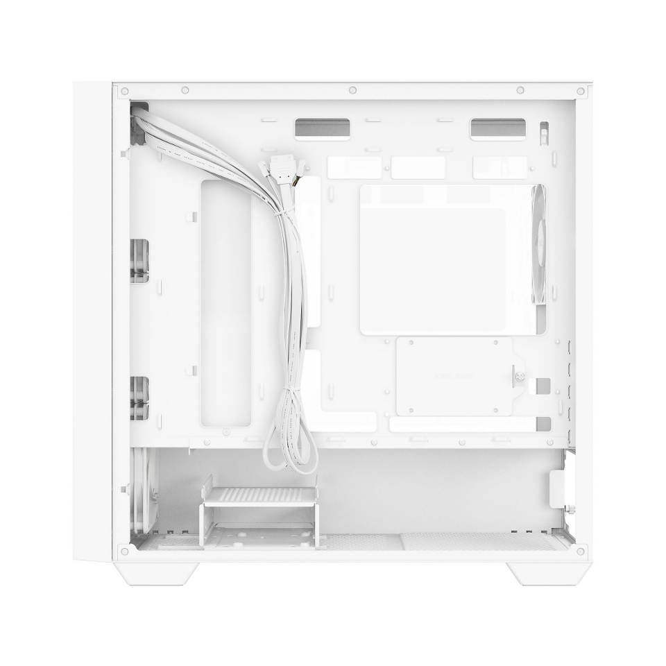 ASUS A21 PLUS GAMING FANSIZ MID-TOWER PC KASASI BEYAZ