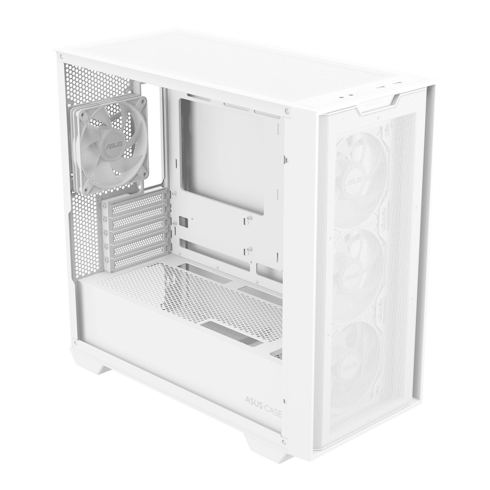 ASUS A21 PLUS GAMING FANSIZ MID-TOWER PC KASASI BEYAZ