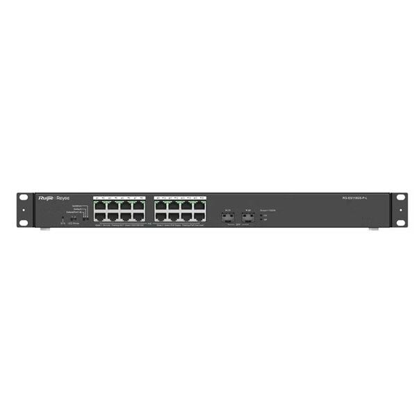 RUIJIE 16port 247w FULL PoE RG-ES118GS-P GIGABIT 2X SFP Yönetilemez Switch RackMount