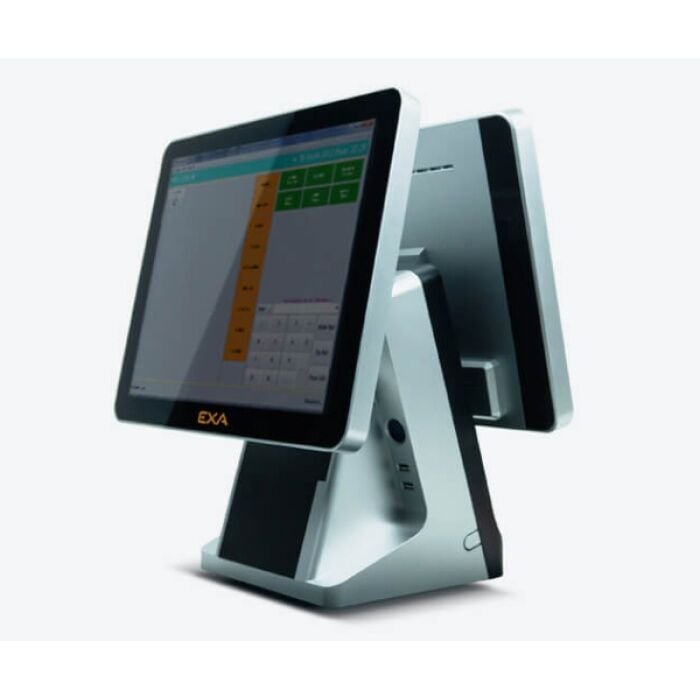 EXA LIBRA-D1810 55128 MultiTouch i7 18.5''+10'' Endüstriyel Pos PC 8/128gb