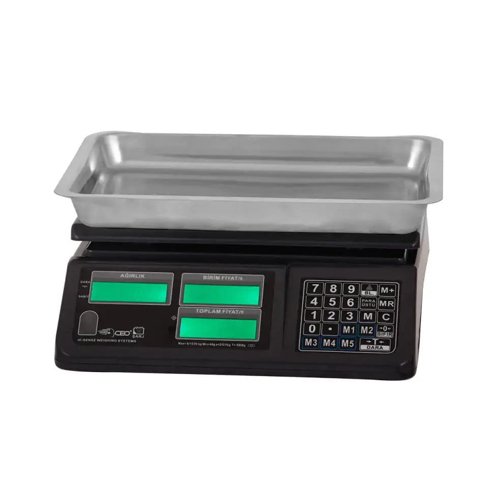 CEOPOS CA-P Fiyat Hesaplamalı + Kefe 30 KG