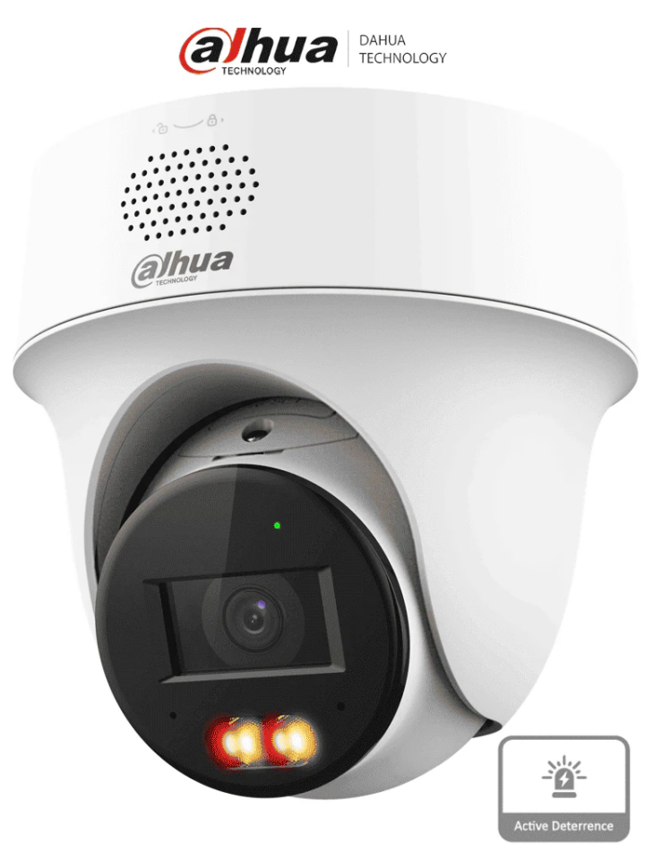 DAHUA 4MP PT Dome 2.8mm IP Kamera Akıllı Çift Işıklı DH-IPC-PT1439H-S-PV