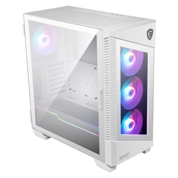 MSI MPG VELOX 100R WHITE TEMPERLİ CAM ARGB PSU YOK 3X120MM 1X120MM FAN GAMING BİLGİSAYAR KASASI