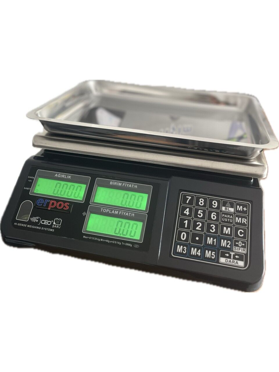 CEOPOS CDS-B BARKODLU TERAZİ 30 KG