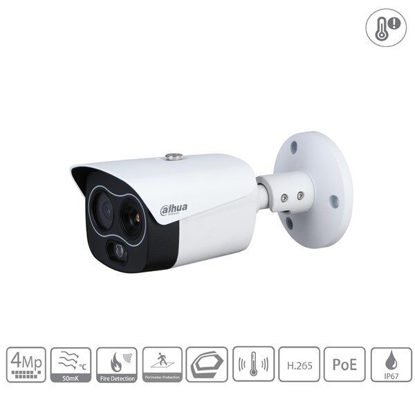 DAHUA 4MP BULLET DHI-TPC-BF1241-T-S2 MİNİ HİBRİT IP TERMAL KAMERA