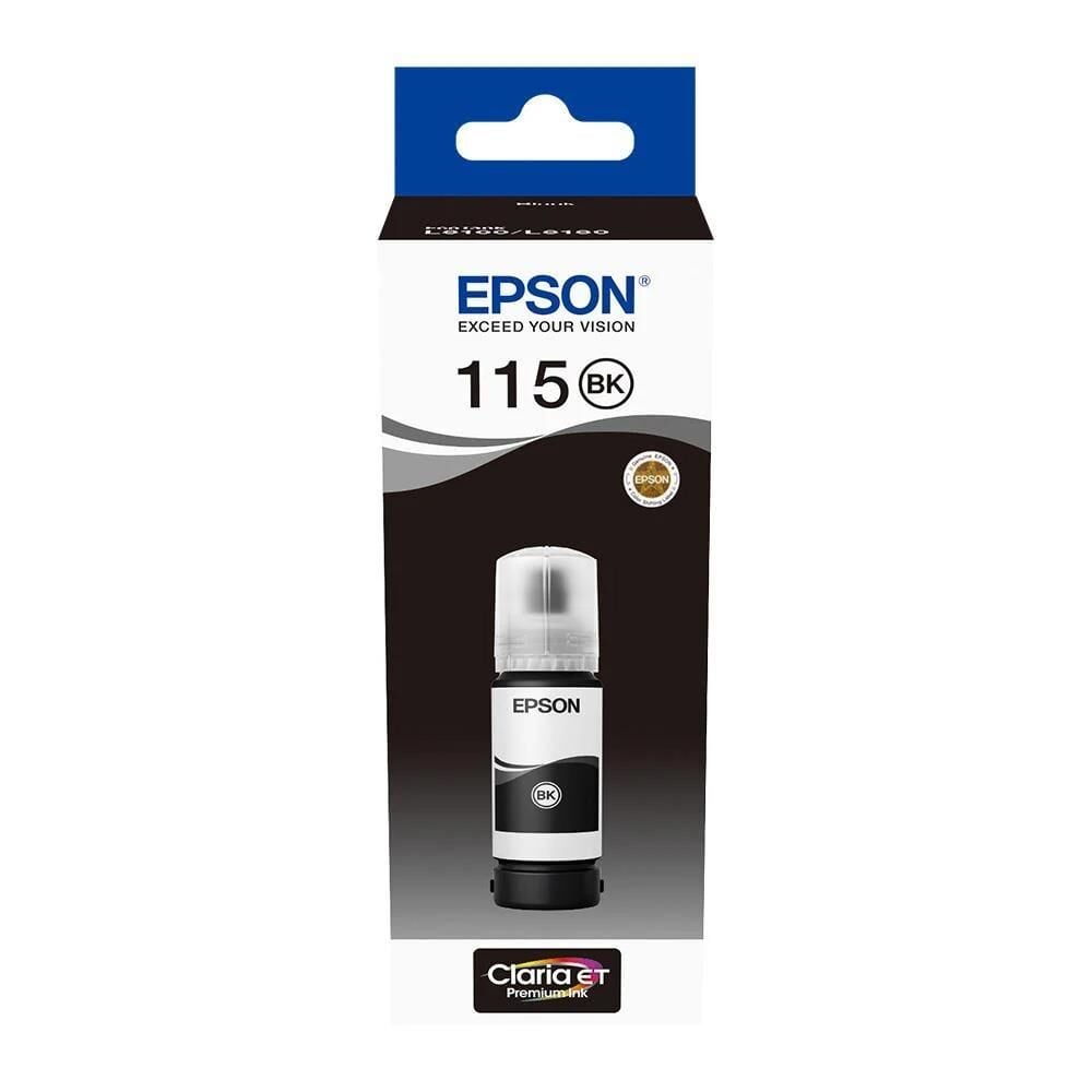 Epson C13T07C14A Siyah 115 Şişe Mürekkep