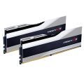 GSKILL 32GB (2X 16GB) DDR5 6000MHZ CL36 RGB DUAL KIT PC RAM TRIDENT Z5 SILVER F5-6000U3636E16GX2-TZ5S
