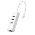 TP-LINK UE330C USB Type-C 3-Port Hub ve Gigabit Ethernet Adaptörü