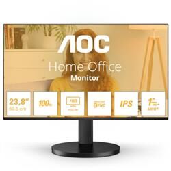 AOC 23.8'' 24B3HA2 IPS MM Monitör 1ms Siyah