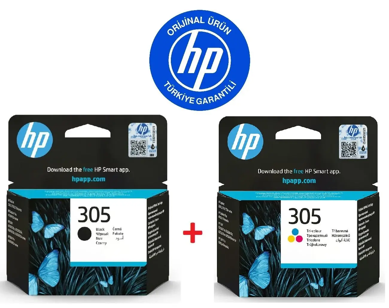 HP 3YM60AE (305) Üç Renkli Mürekkep Kartuş
