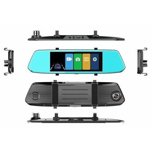 TWOGO GO-800F Araç İçi Ayna Tipi Kamera 7'' Ekranlı