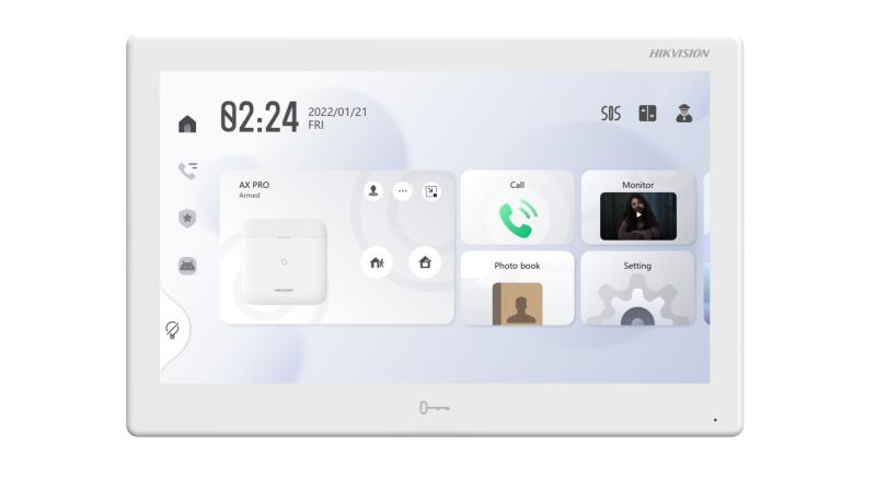 HIKVISION 10.1'' Hepsi Bir Arada Görüntülü Kapı İstasyonu Beyaz KH9510-WTE1(B)