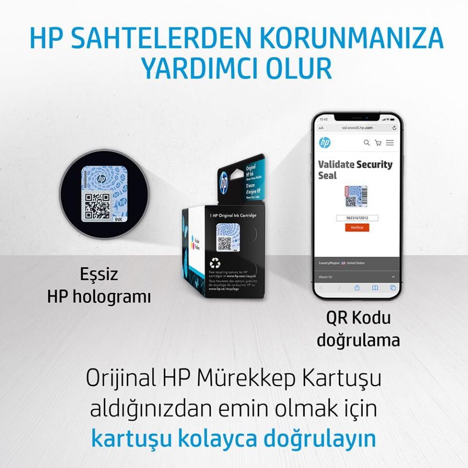 HP 47 Renkli Kartuş 6ZD61AE