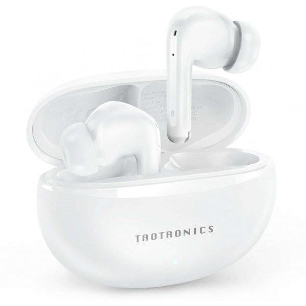 TAOTRONICS Anc TT-BH1118-WH Mikrofonlu 5.3 Bluetooth Kulaklık Beyaz