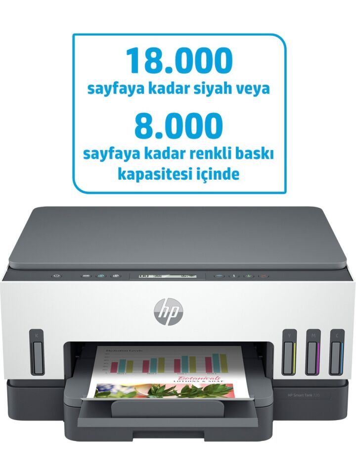 HP 6UU46A Smart Tank 720 WiFi Fot/Tar/Yaz A4