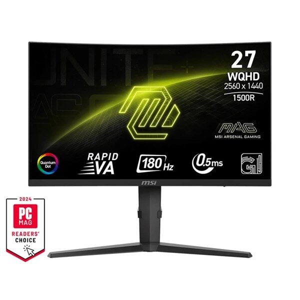 MSI 27'' VA 275CQRF QD E2 0.5MS 180HZ HDMI-DP KAVISLI GAMING MONİTÖR 2560X1440