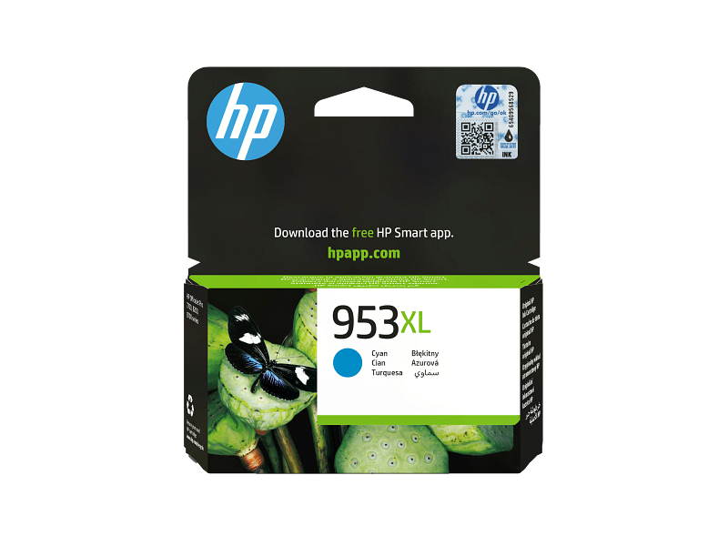 Hp F6U16AE Mürekkep Cyan Kartuş (953XL)