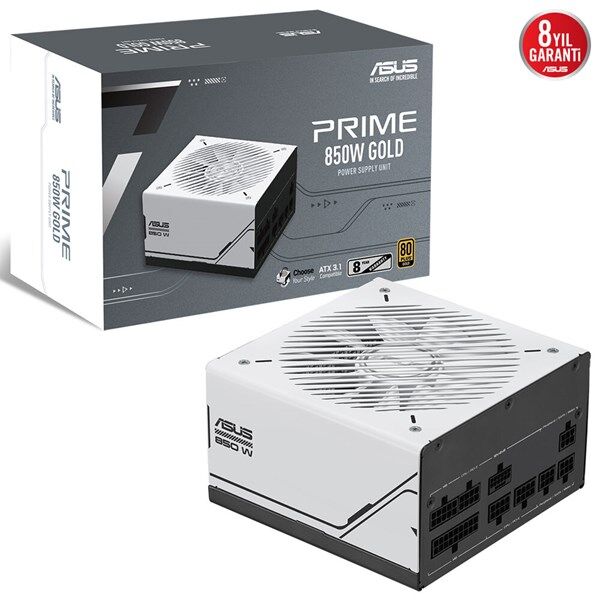 ASUS 850W 80+ GOLD Prime AP-850G Tam Modüler Power Supply
