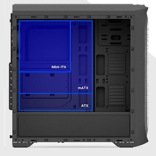 ZALMAN N5MF 700W 4X120MM RGB FAN USB 3.0 ATX SİYAH KASA