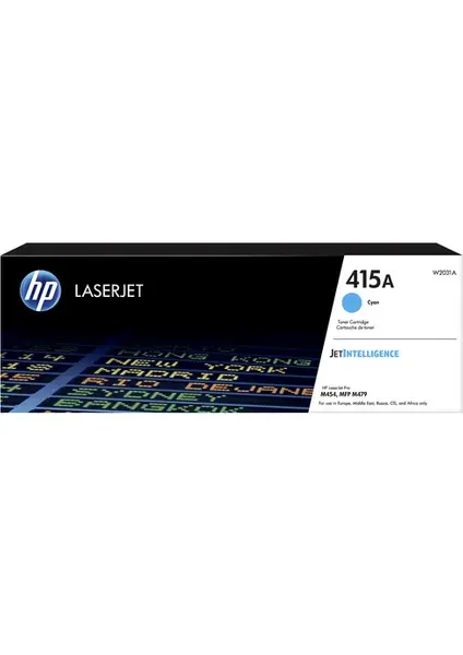 HP 415A W2031A Mavi Toner 2.100 Sayfa